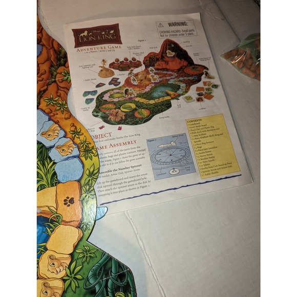 Vintage 2003 Disney's Lion King Adventure Board Game Like New READ - Picture 8 of 10
